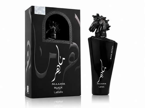 Perfume Lattafa Maahir Black 100ml original - GS Parfums Argentina