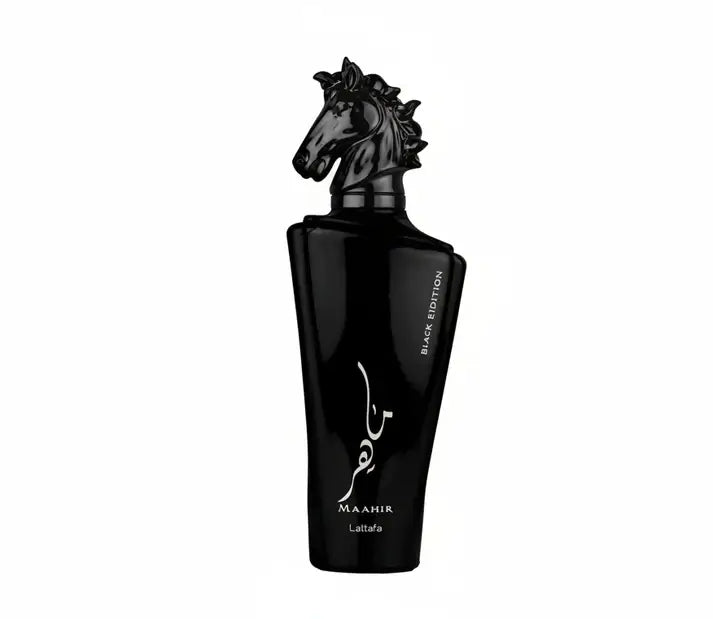 Perfume maahir black lattafa 100ml