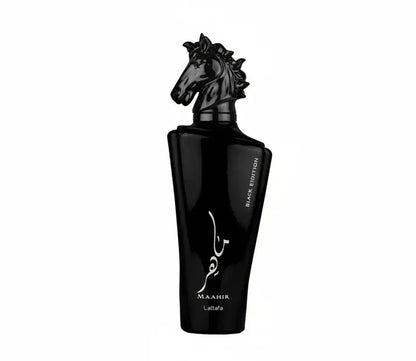 Perfume maahir black lattafa 100ml